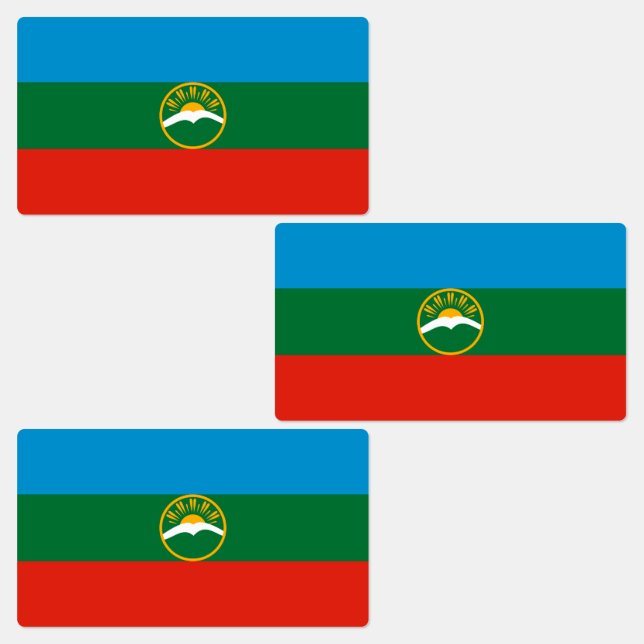 Karachay Cherkessia Flag (Group)