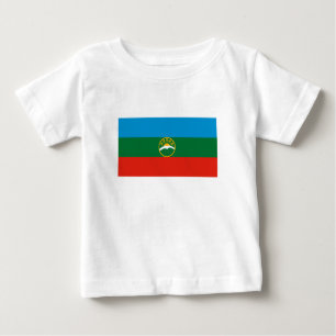 Karachay Cherkessia Flag Baby T-Shirt