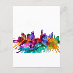 Karachi Pakistan Holiday Postcard