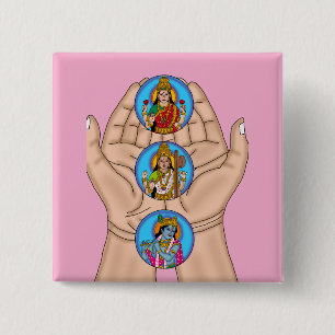 Karagre Vasate Lakshmi Shloka Button