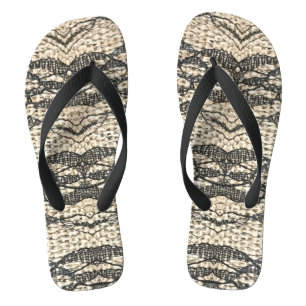 Karaka Burlap  Thongs