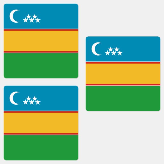 Karakalpakstan Flag (Group)