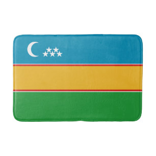 Karakalpakstan Flag Bath Mat