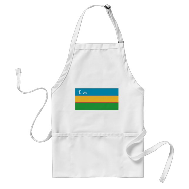 Karakalpakstan Flag Standard Apron (Front)