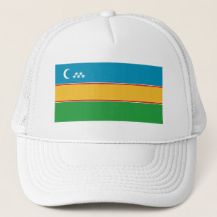 Karakalpakstan Flag Trucker Hat