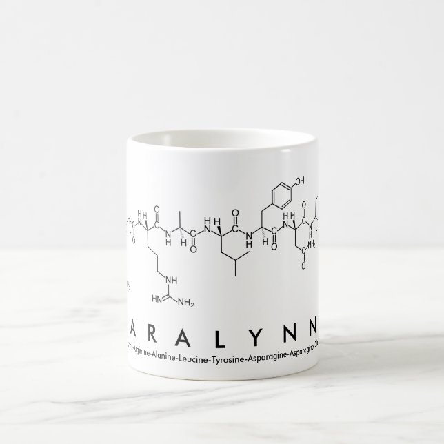 Karalynne peptide name mug (Center)