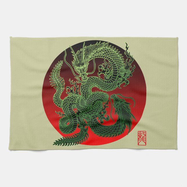 Karami Ryuu 3 Tea Towel (Horizontal)