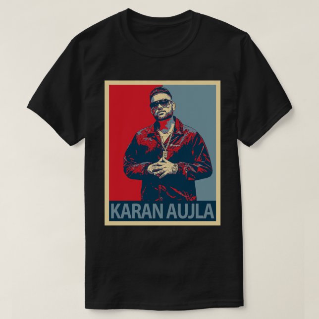 karan aujla Lightweight Hoodie T-Shirt (Design Front)