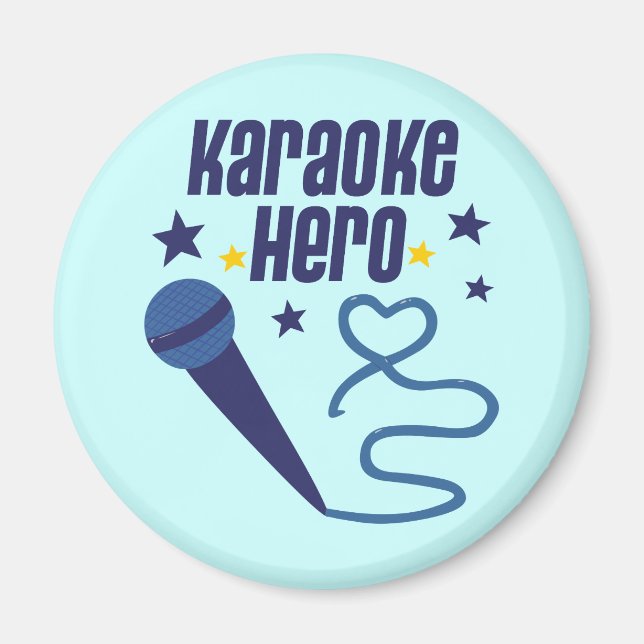 Karaoke Hero Magnet (Front)