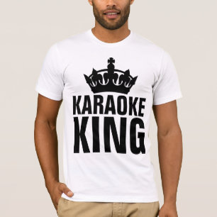KARAOKE KING T-Shirts Tees