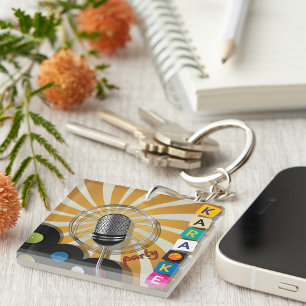 Karaoke Party Key Ring