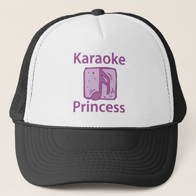 Karaoke Princess Trucker Hat (Front)
