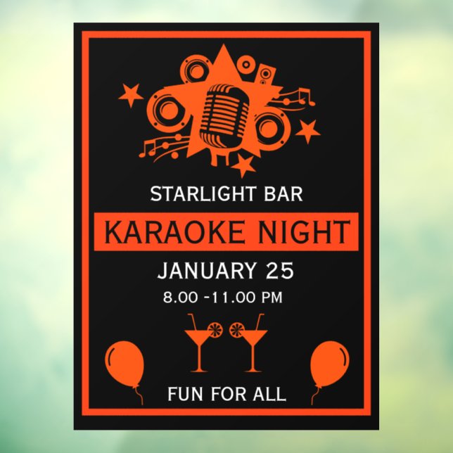 Karaoke Promotion Wall (Sheet 3)