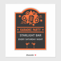 Karaoke Promotion Wall