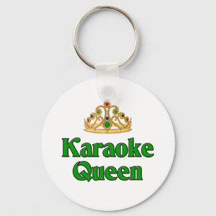 Karaoke Queen Key Ring