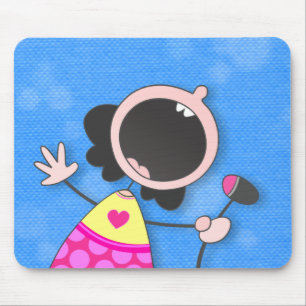 Karaoke Queen Mouse Pad