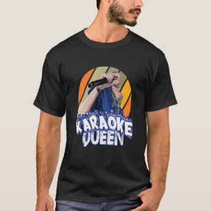 Karaoke Queen Singing Matching T-Shirt