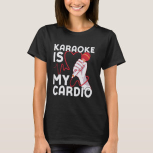 Karaoke Singer 80s Retro Vintage Karaoke Is My Car T-Shirt