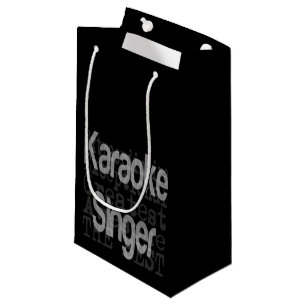 Karaoke Singer Extraordinaire Small Gift Bag