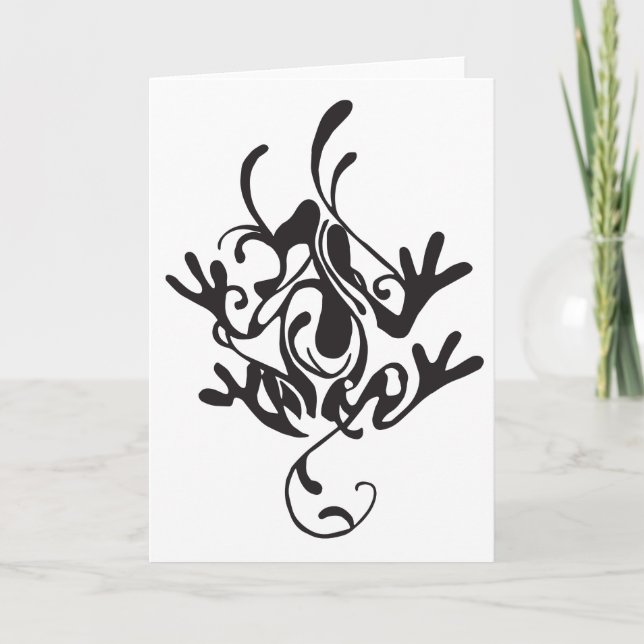 Karas Frog Card (Front)