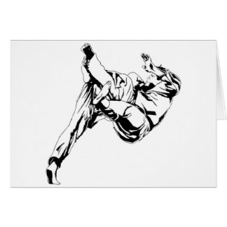 Karate and a judo. Technics of throws