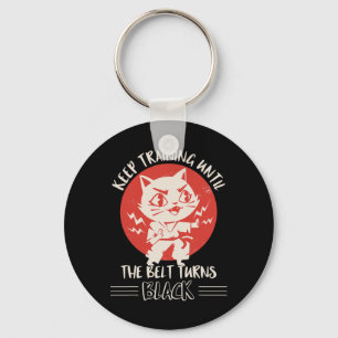Karate Apparel Karate Quote Clothes Cats Key Ring