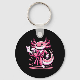 Karate Axolotl Martial Arts Taekwondo Kickboxing F Key Ring