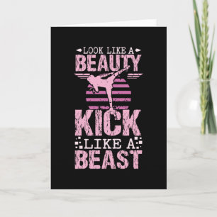 Karate Beauty Card