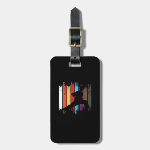 Karate Belt Colours Silhouette Luggage Tag