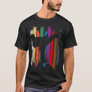 Karate Belt Colours Silhouette T-Shirt