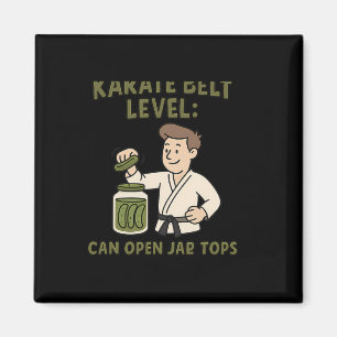 Karate Belt Level Can Open Jar Tops Martial Arts N Magnet