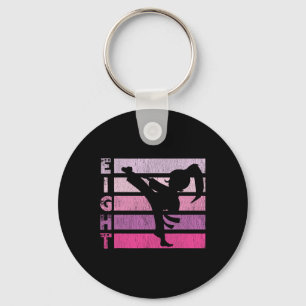 Karate Birthday 8 Year Year Taekwondo Girl 8th Bir Key Ring