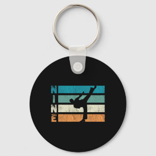 Karate Birthday 9 Year Year Taekwondo Boy 9th Birt Key Ring