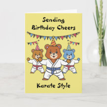 Karate Birthday