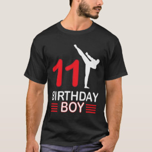 Karate Birthday Tee Boy Gift Kids Taekwondo 3