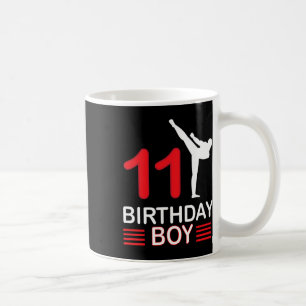 Karate Birthday Tee Boy Gift Kids Taekwondo 3  Coffee Mug