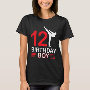 Karate Birthday Tee Boy Gift Kids Taekwondo 6