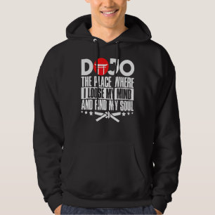 Karate Black Belt Gi Uniform Dojothe Place Where I Hoodie