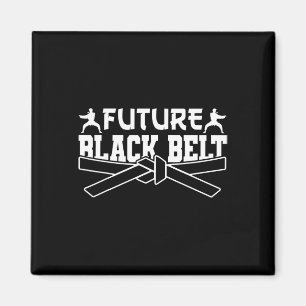 Karate Black Belt Gi Uniform Future Black Belt Magnet