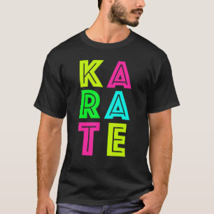 Karate Black Belt Gi Uniform Karate T-Shirt