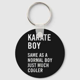 Karate Boy Definition Funny Key Ring