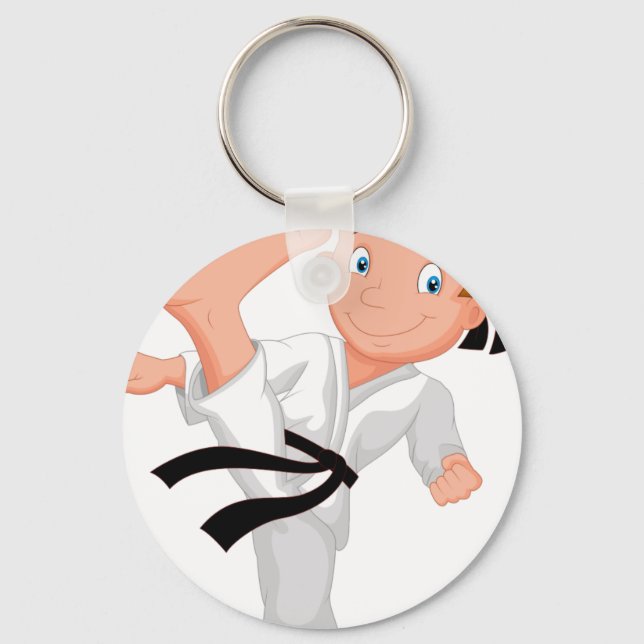 KARATE BOY KEY RING (Front)
