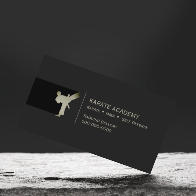 Karate Business Card (Creator Uploaded)