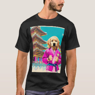 Karate Canine - The Furry Fighter - Woof-Fu Wonder T-Shirt