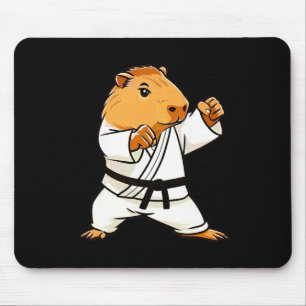 Karate Capyra Funny Martial Arts Mma Men Teen Boys Mouse Pad