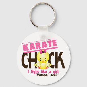 Karate Chick 1 Key Ring