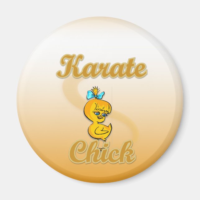 Karate Chick Magnet (Front)