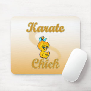 Karate Chick Mouse Pad