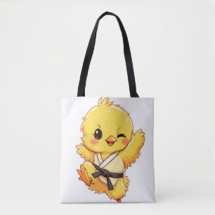 Karate Chick Tote Bag