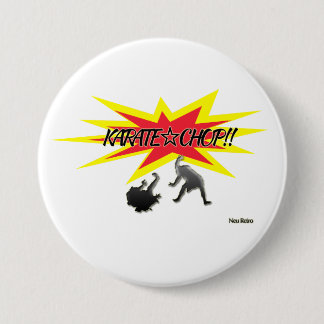 KARATE☆CHOP!! 7.5 CM ROUND BADGE